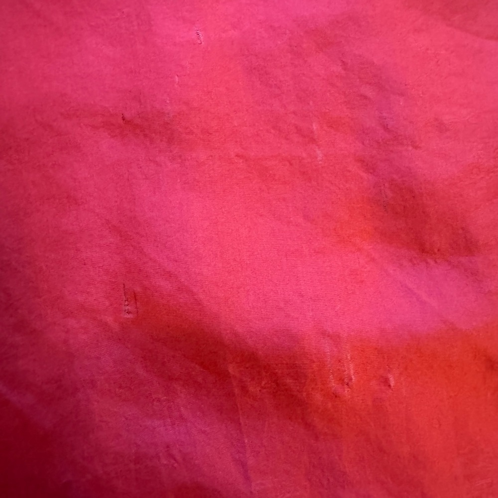 *3 for $9* Vintage Silk Colorblock Blouse - Picture 13 of 14